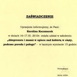 Karolina Kaczmarek - Akupresura i masaż