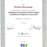 Karolina Kaczmarek - Dyplom douli