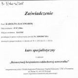 Kurs resuscytacji krążeniowo-oddechowej noworodka